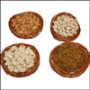 Cane Basket with Dry Fruits - (4 Pieces) - Click here to View more details about this Product